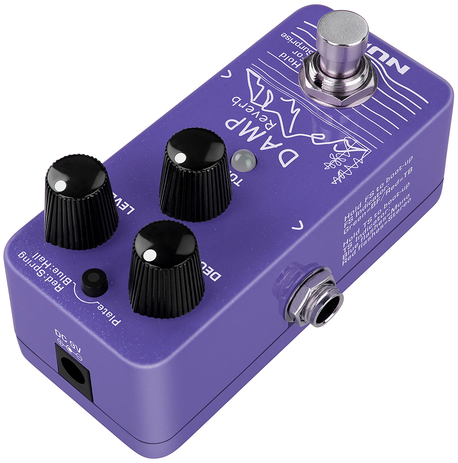 Damp Digital Reverb Pedal - Apollo Music School
