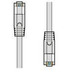 10pcs Slim Cat6a FTP Ethernet 25cm Patch Leads - Apollo Music School
