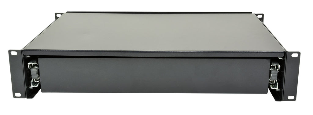 19" Lockable Rack Drawer 2U - Apollo Music School