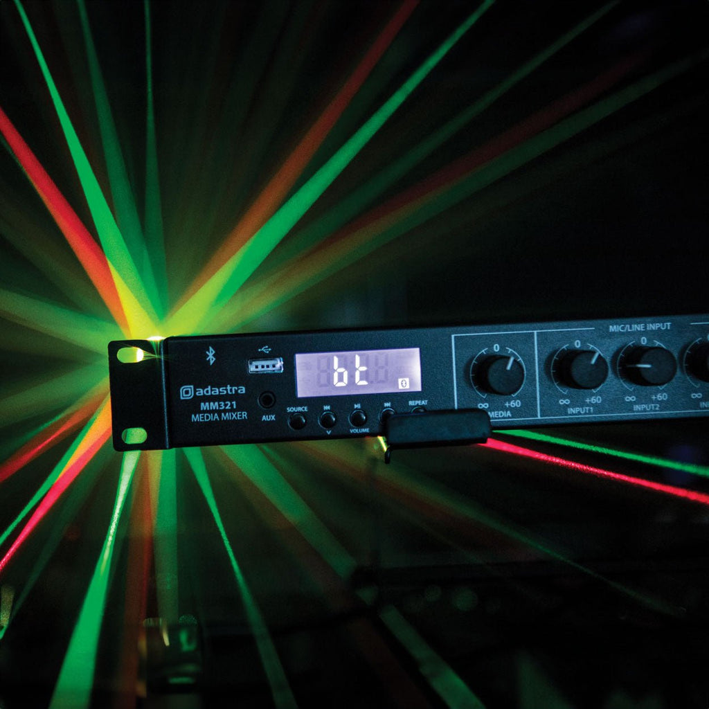 MM321 Rack Mixer + BT/USB/FM Player - Apollo Music School