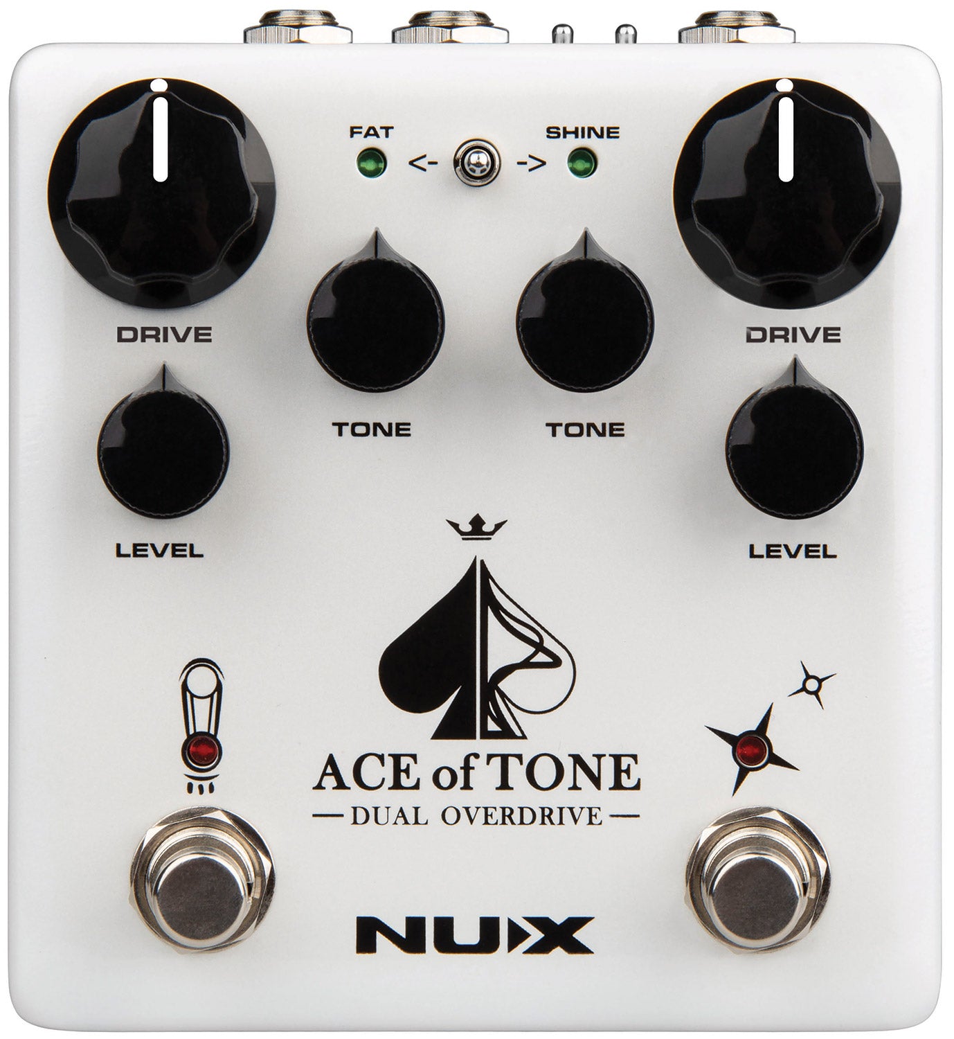 Ace of Tone Dual Overdrive Pedal - Apollo Music School