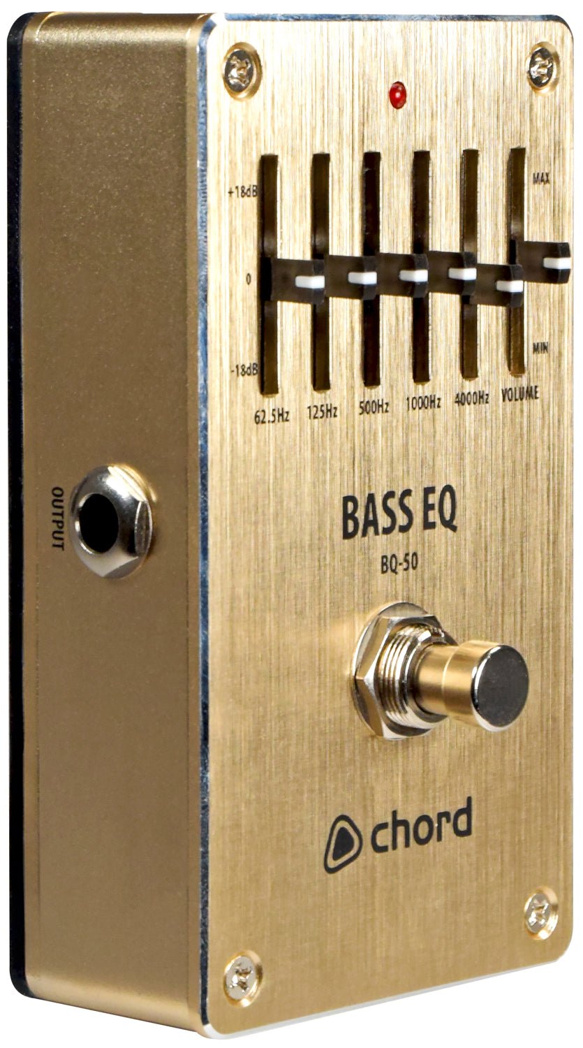 BQ - 50 5 - band Bass EQ Pedal - Apollo Music School
