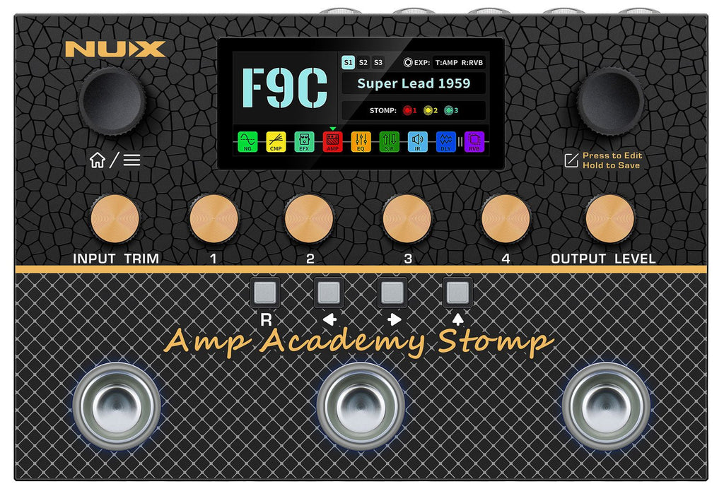 Amp Academy Stomp Pedal - Apollo Music School
