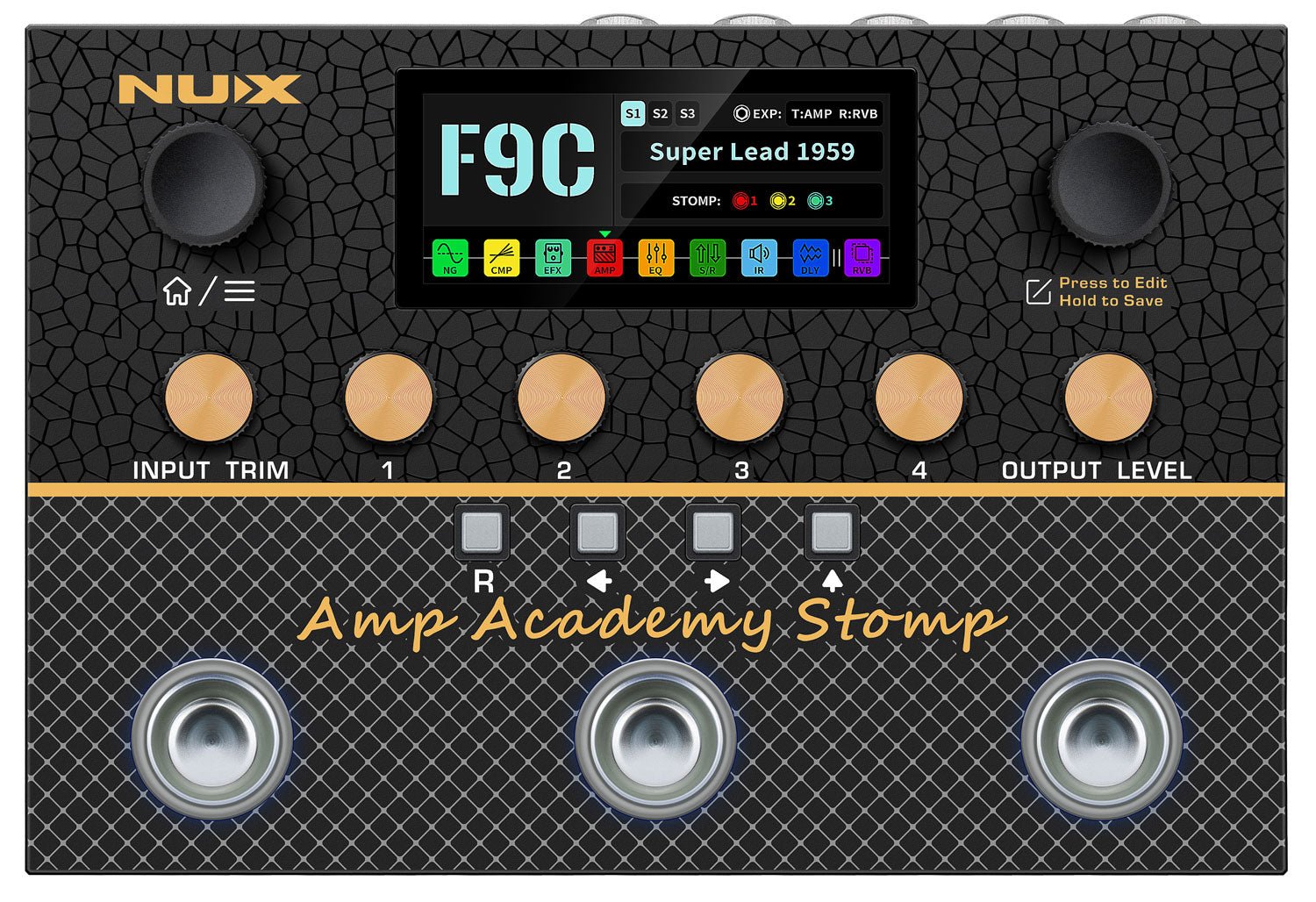 Amp Academy Stomp Pedal - Apollo Music School
