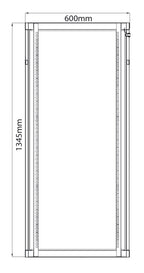Rack Cabinet 28U x 450mm Deep - Apollo Music School