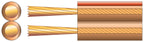 Heavy Duty Transparent Speaker Cable, 2 x (196 x 0.10mmØ) - Apollo Music School