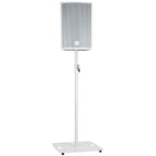 Speaker Stand with Square Base - White - Apollo Music School
