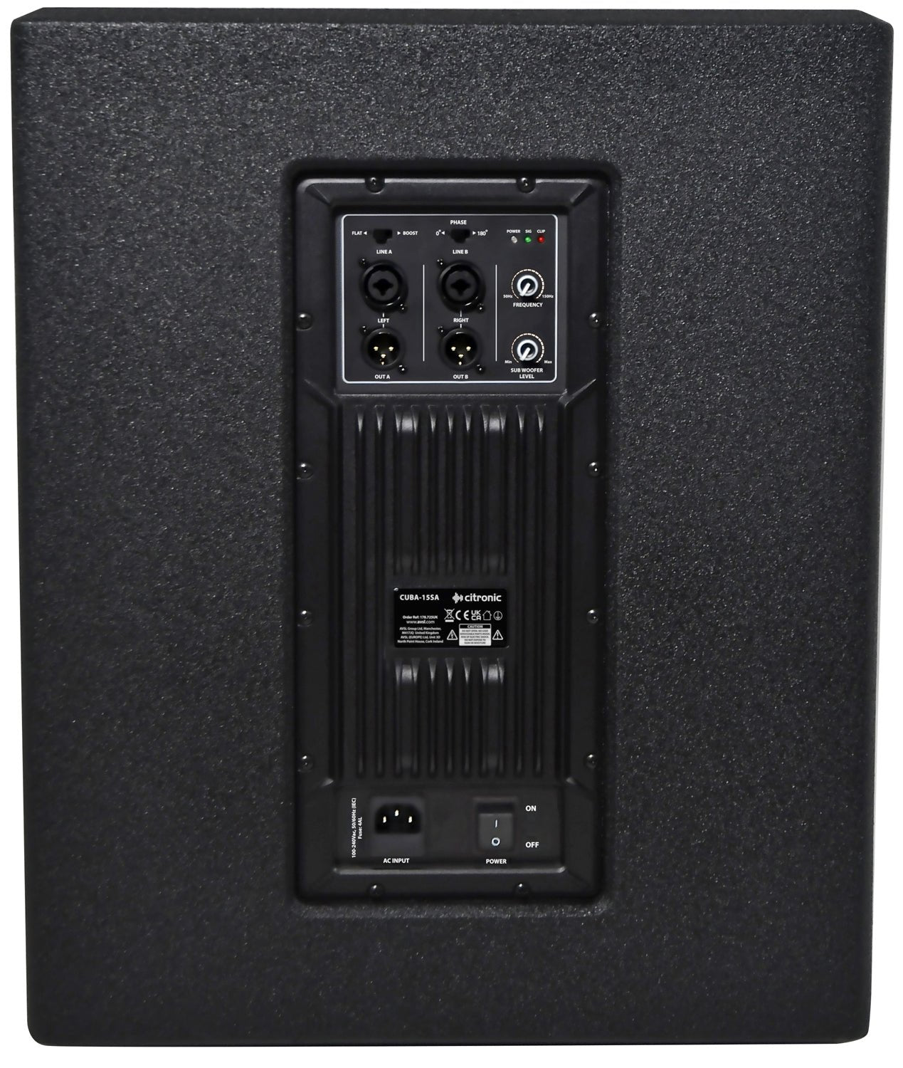 CUBA - 15SA Active Sub Cabinet 800W rms - Apollo Music School