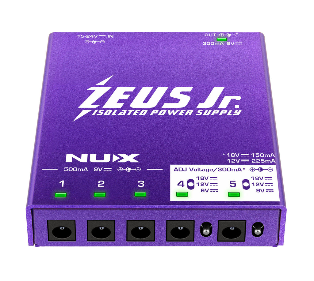 Zeus Jr. Guitar Pedal Power Supply - Apollo Music School
