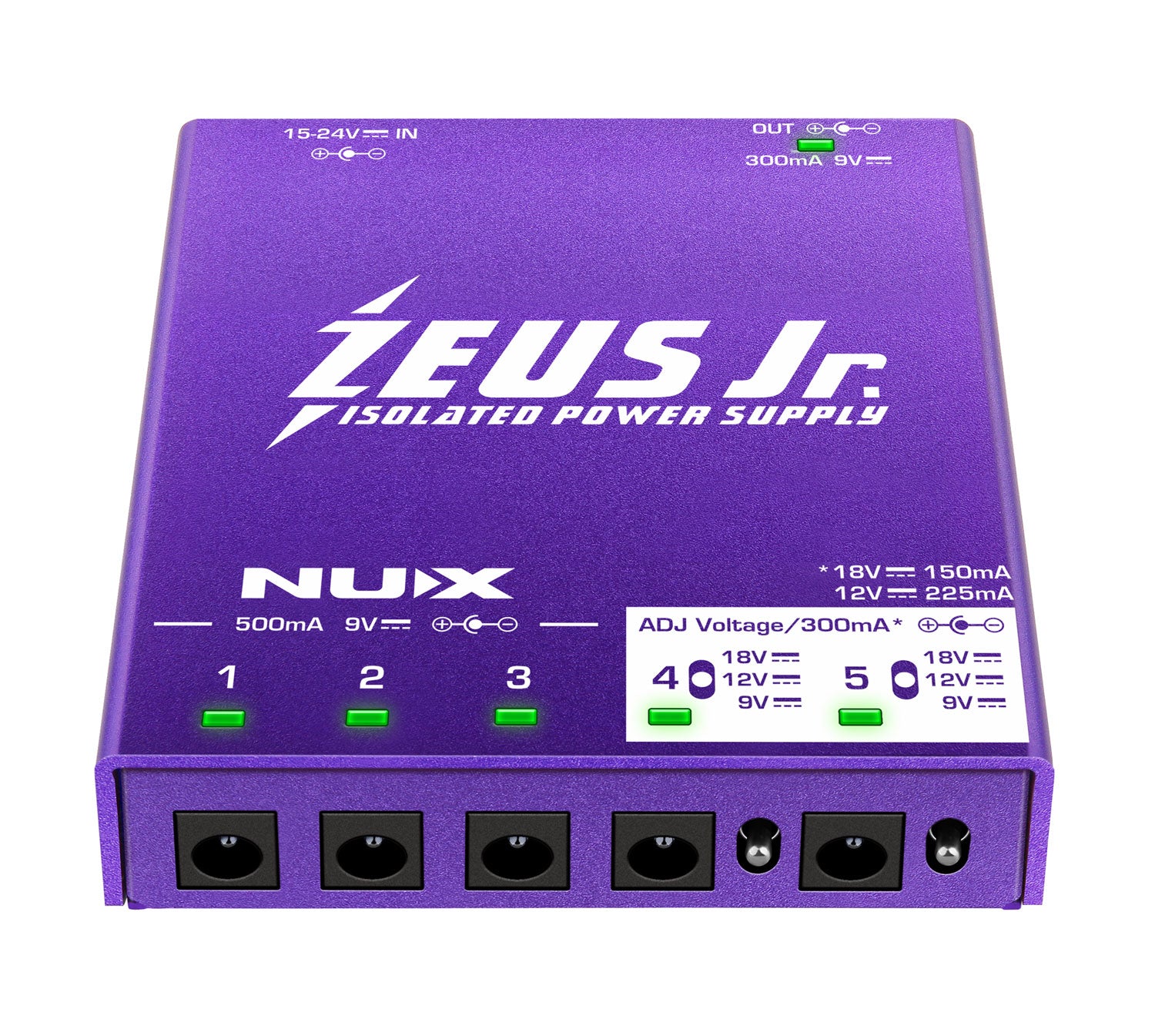 Zeus Jr. Guitar Pedal Power Supply - Apollo Music School