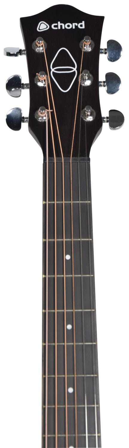 Nomad Electro - Acoustic Guitar Black Quilted Maple - Apollo Music School