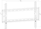 Standard TV/monitor fixed wall bracket VESA 600x400 32" - 75" - Apollo Music School